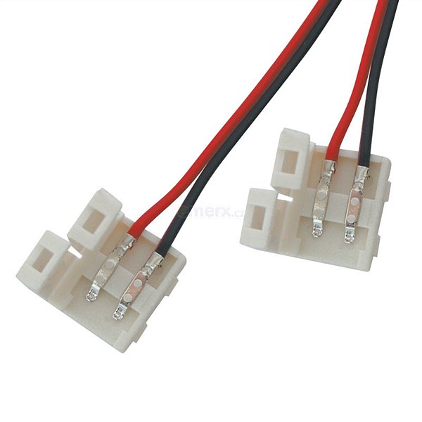 Spojka nepájivá pro LED pásky 5050, 5630 30,60LED/m o šířce 10mm s vodičem, voděodolný IP68