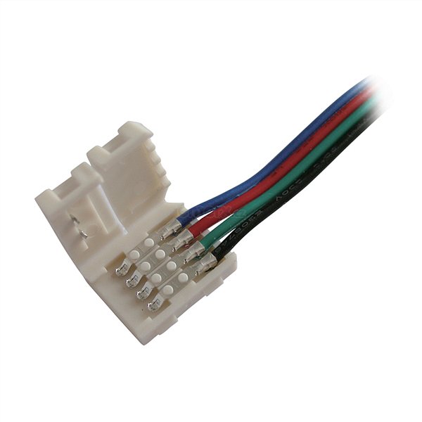 Spojka nepájivá pro RGB LED pásky 5050 30,60LED/m o šířce 10mm s vodičem, voděodolný IP68