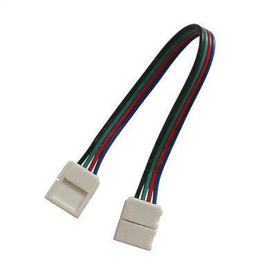 Spojka nepájivá pro RGB LED pásky 5050 30,60LED/m o šířce 10mm s vodičem, voděodolný IP68