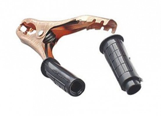 Svorka 400A izolovaná červená 160mm