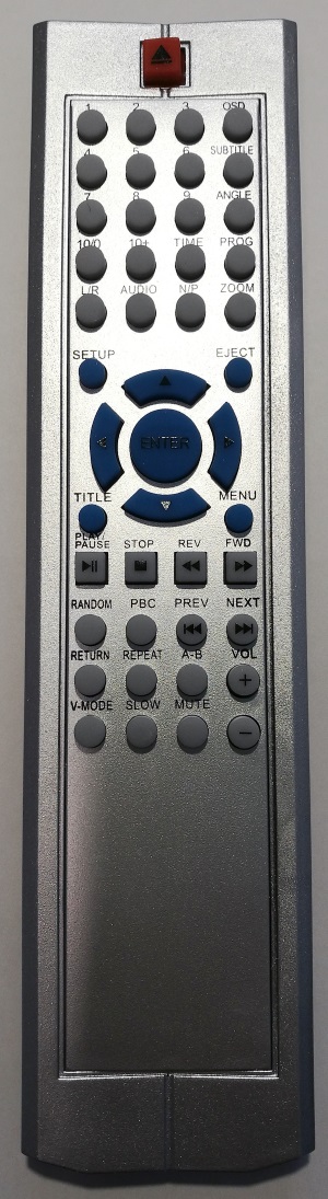 Ibiza PORT8CD-VHF náhradní dálkový ovladač jiného vzhledu