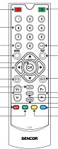 Sencor SDB1062  SDB-1062, SLT1063, SDB-1063 originální dálkový ovladač