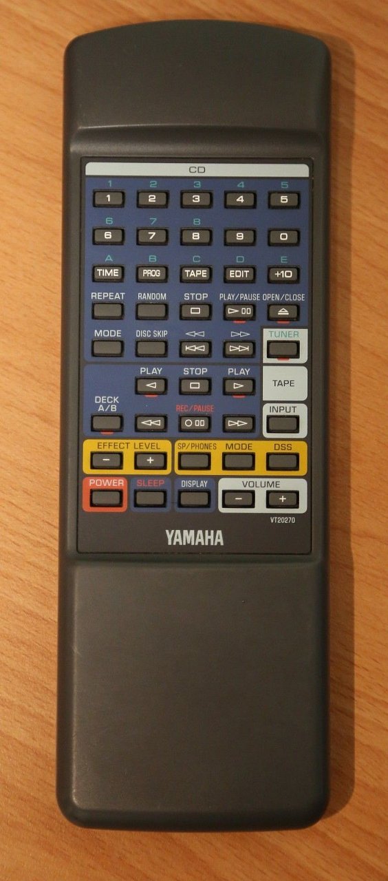Yamaha CC-75 originalní dálkový ovladač