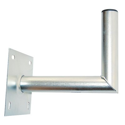 Anténní držák 25 na zeď se základnou 16x16 průměr 42mm žár.