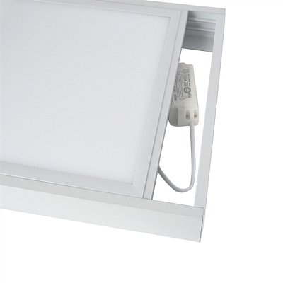 Rámeček pro LED panely 30x120cm, bílý