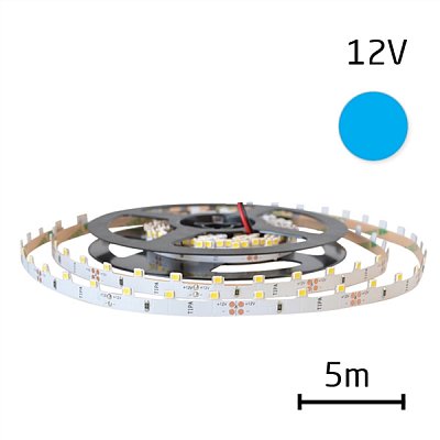 LED pásek 12V 2835 3D 60LED/m IP20 max. 6W/m modrá (1ks=cívka 5m)