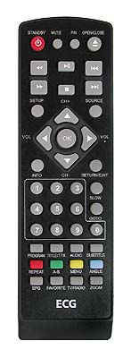 ECG DVD2280DVB-T originální dálkový ovladač