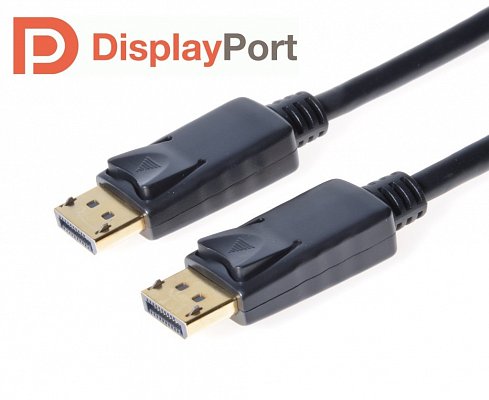 Propojovací kabel DisplayPort - DisplayPort M/M, 1.2, 1m (kport4-01)