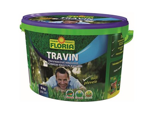 Trávníkové hnojivo AGRO Travin 8kg