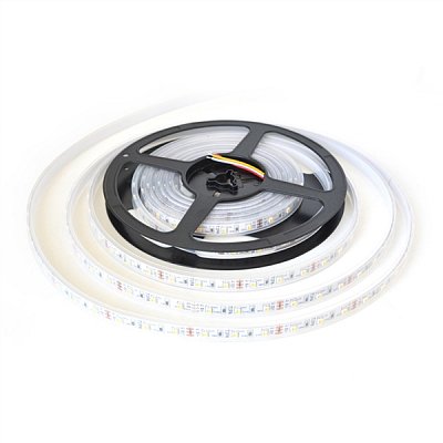 LED pásek 12V 3527 120LED/m IP66 max. 9,6W/m variabilní (W+N+C), (1ks=cívka 10m)