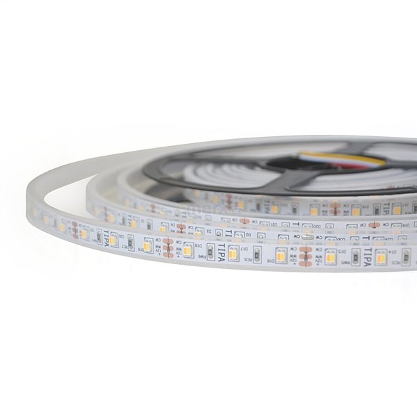 LED pásek 12V 3527 60LED/m IP20 max. 4,8W/m variabilní (W+N+C), (1ks=cívka 5m)