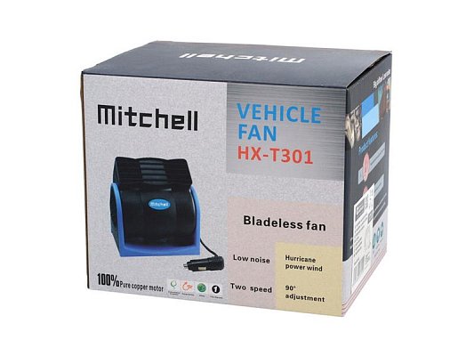 Ventilátor MITCHELL 07212 na palubní desku 12V