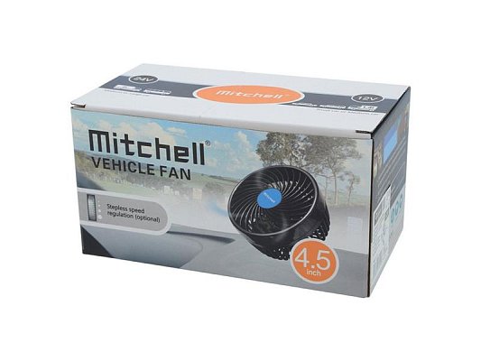 Ventilátor MITCHELL 07216 na přísavku 12V