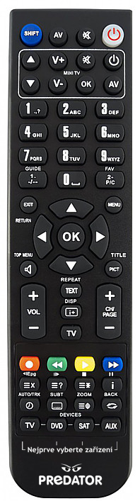 PHILIPS - RC282603/01 dálkový ovladač pro hotelové TV