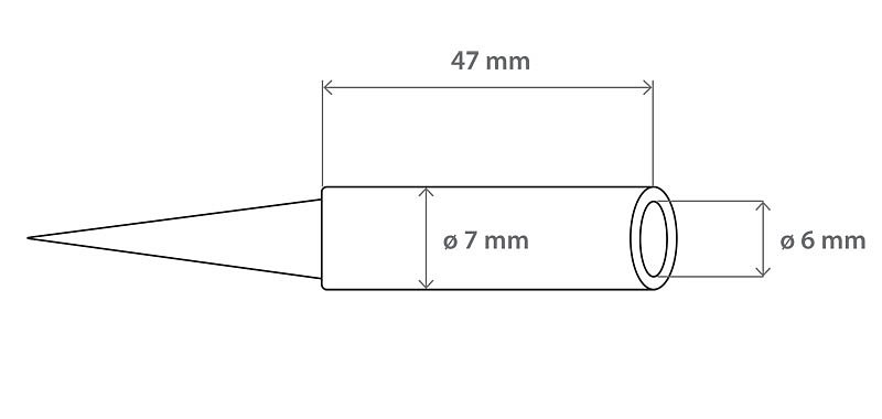 Hrot N1-46 pr.2.0mm (ZD-929C,ZD-931)