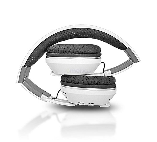 Sluchátka přes hlavu LTC MIZZO BLUETOOTH bílá