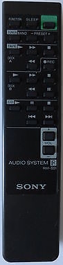 Sony RM-S51 náhradní dálkový ovladač jiného vzhledu