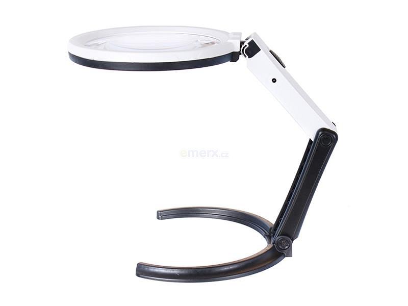 Lupa stolní LEVENHUK ZENO DESK D13 + LED osvětlení