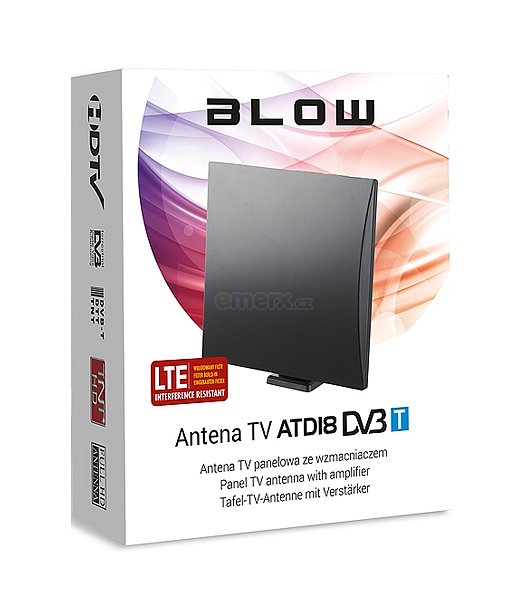 Anténa DVB-T LTE BLOW ATD18 - napájení 230V
