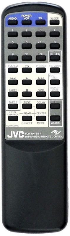 JVC RM-SR416U RM-SR230RU RX416V náhradní dálkový ovladač  jiného vzhledu
