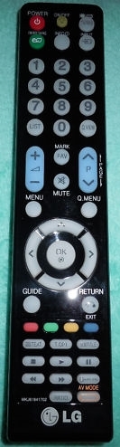 LG  MKJ61841813 náhradní dálkový ovládač jiného vzhledu