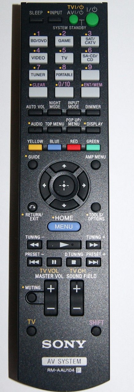 Sony RM-AAU104 originální dálkový ovladač