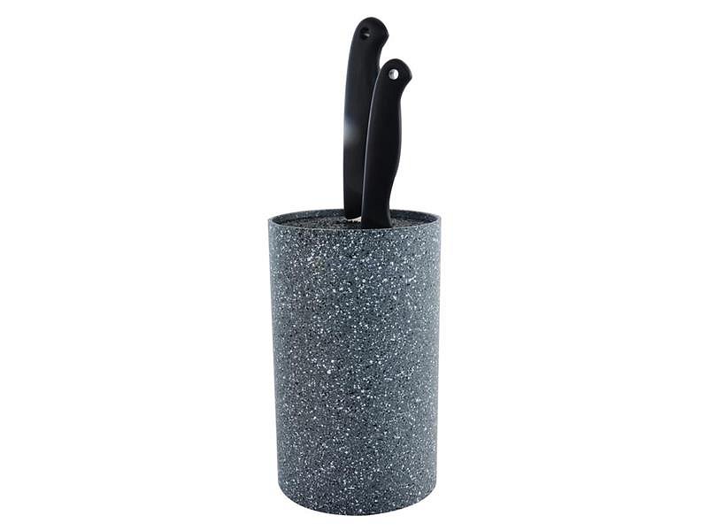 Stojan na nože ORION kulatý mramor 18 cm