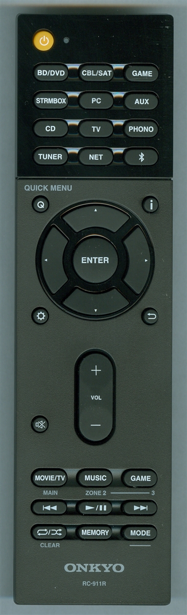 Onkyo Rc-911R originální dálkový ovladač TX-NR575E