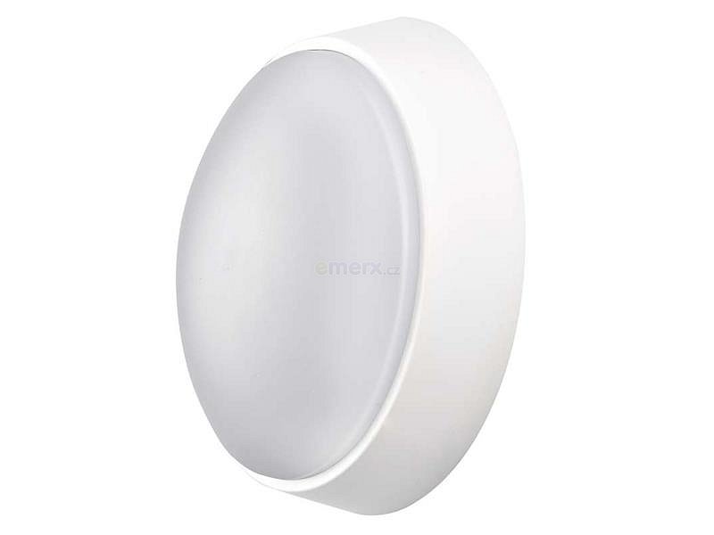 LED přisazené svítidlo, kruh černá/bílá 14W neutrální bílá