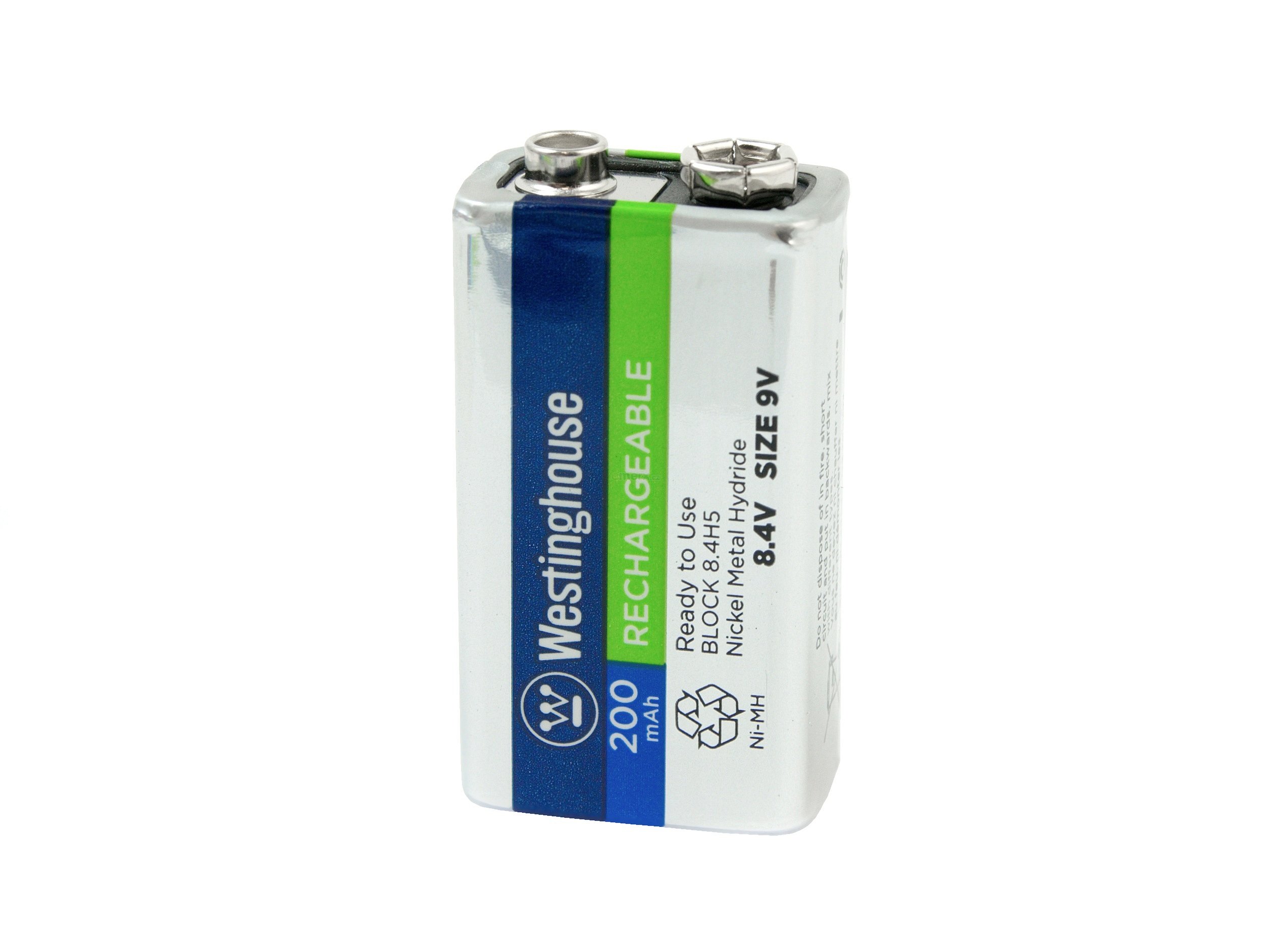 Akumulátor Westinghouse PREMIUM 9V NiMH 200mAh 8,4V (NH-9V200BP1AR)