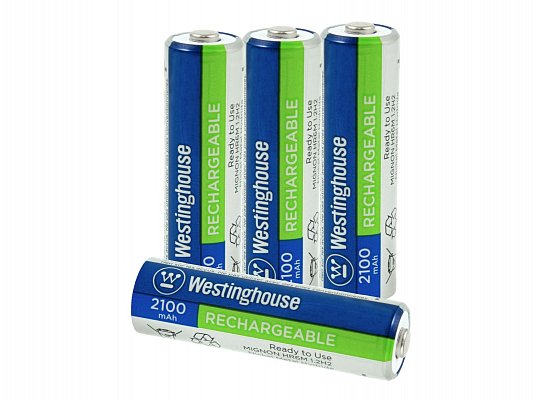 Akumulátor Westinghouse PREMIUM AA NiMH 2100mAh 1,2V, blistr 4ks (NH-AA2100BP4AR)