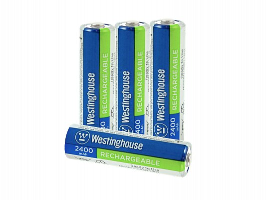 Akumulátor Westinghouse MAX AA NiMH 2400mAh 1,2V, blistr 4ks (NH-AA2400BP4AR-Max)