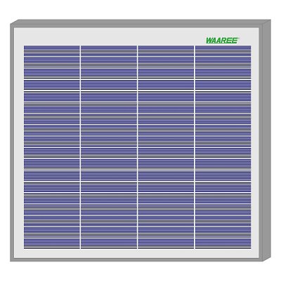 Fotovoltaický solární panel WS-50/24V (WS-50/24V)