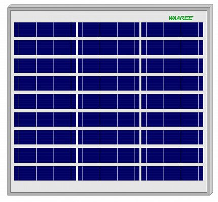 Fotovoltaický solární panel WS-50/12V (WS-50/12V)
