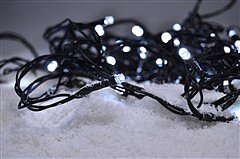 LED vánoční řetěz - bílá 1V01-W (1V01-W)