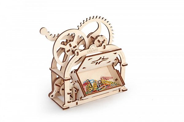 Dřevěné 3D mechanické puzzle Krabička na vizitky