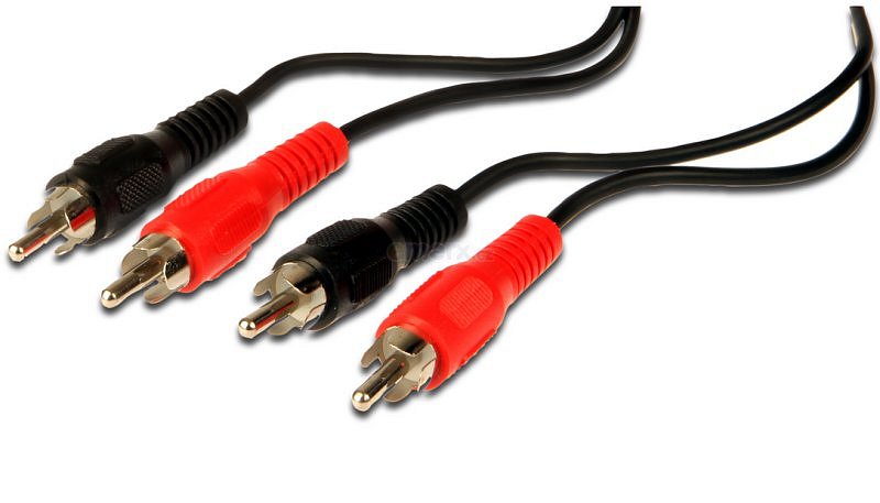 Kabel 2xRCA Cinch (M) - 2xRCA Cinch (M), 3m, PremiumCord (kjackcmm2-3)