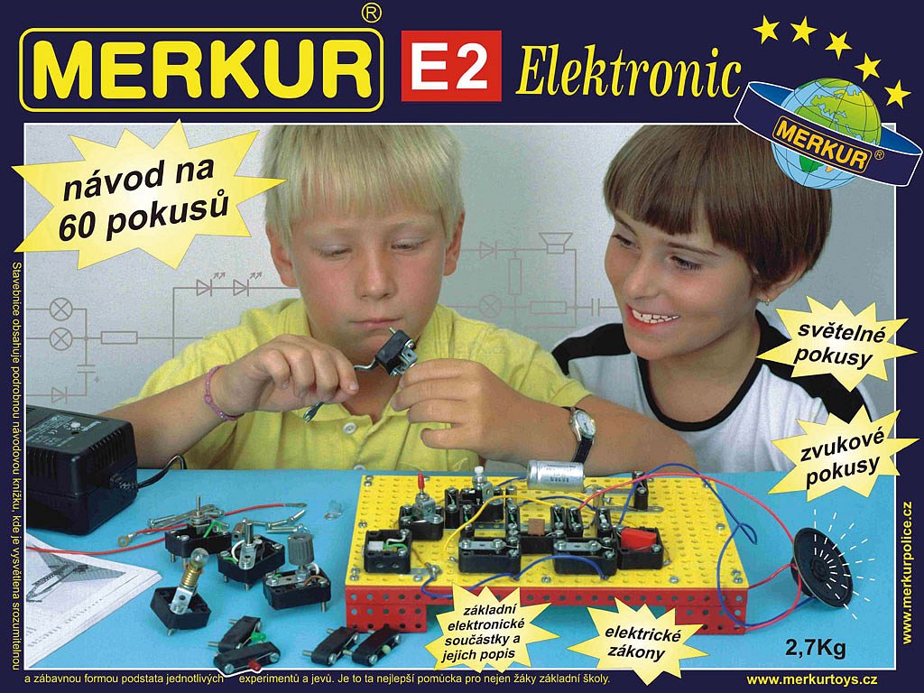 Stavebnice MERKUR Elektromerkur E2 (Elektromerkur E2)
