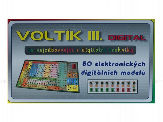 Elektronická stavebnice Voltík III (VOLTÍK III.)