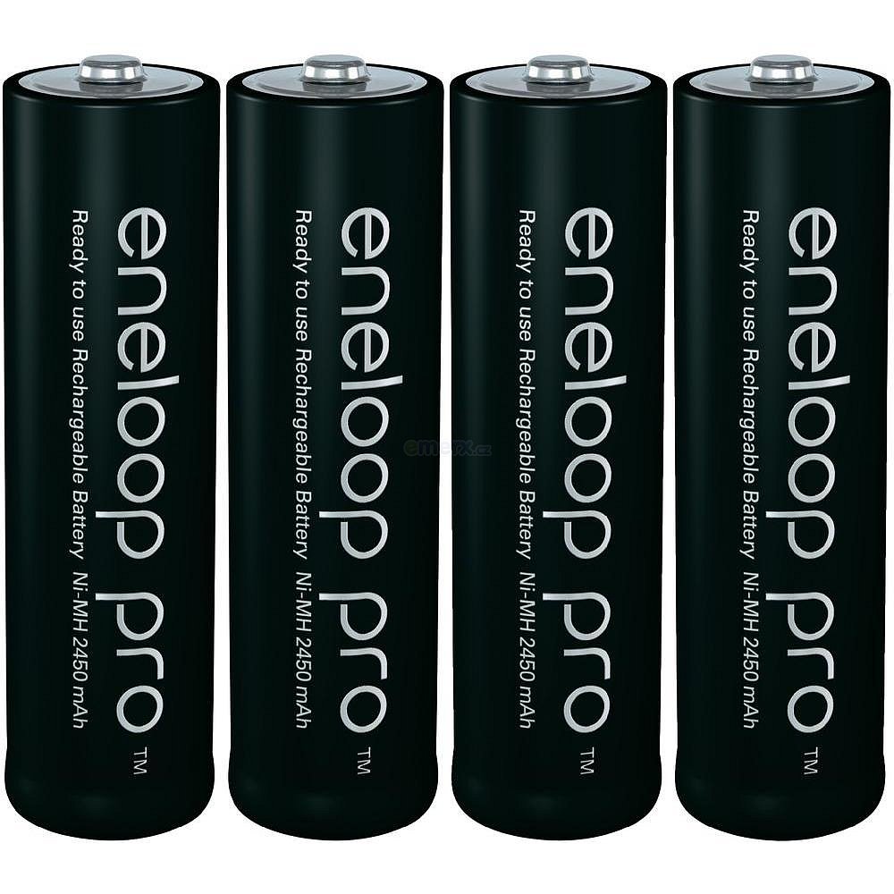 Akumulátor PANASONIC AA NiMH 2500mAh 1,2V Eneloop pro, blistr 4ks (BK-3HCDE/4BE)