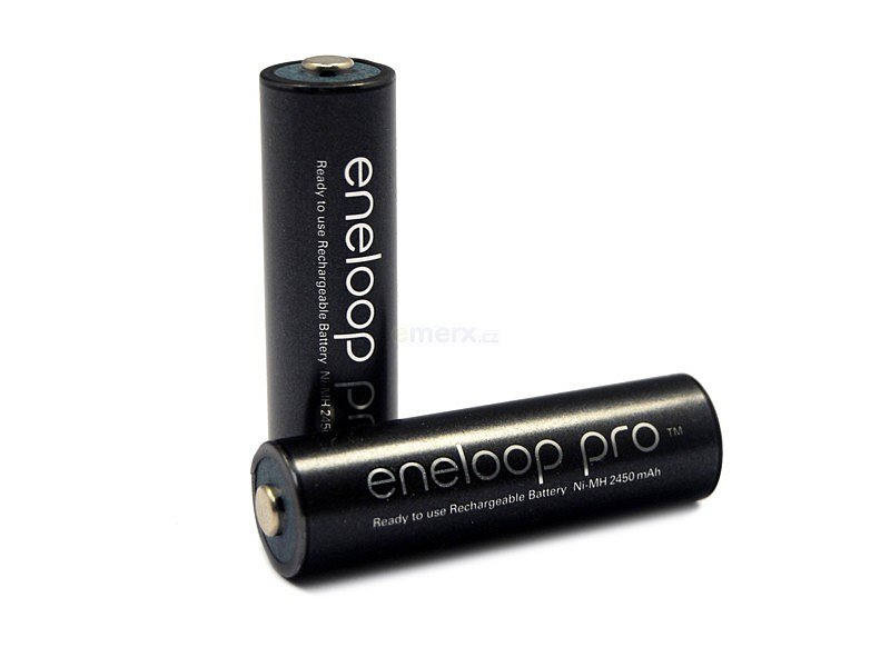 Akumulátor PANASONIC AA NiMH 2500mAh 1,2V Eneloop pro, blistr 4ks (BK-3HCDE/4BE)