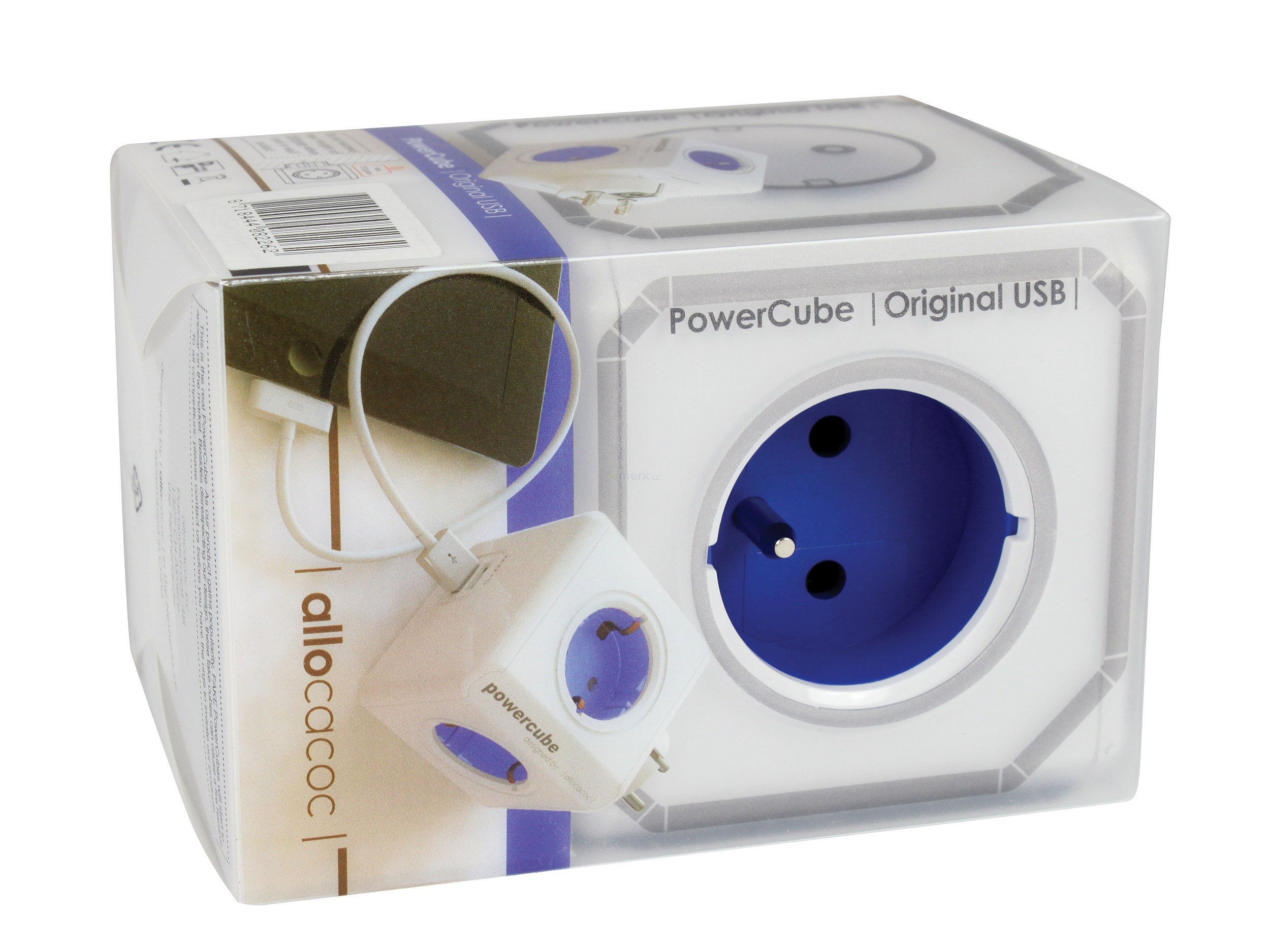PowerCube PWC-ZUSB Original USB Blue (8718444082262)