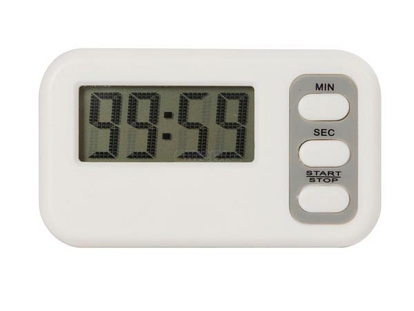 Časovač pro odpočítávání - TIMER5, maximální čas - 100min, klip nebo magnet (TIMER10N)