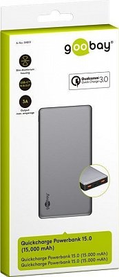 Quick Charge Powerbank 15.0 (15 000mAh) QC3