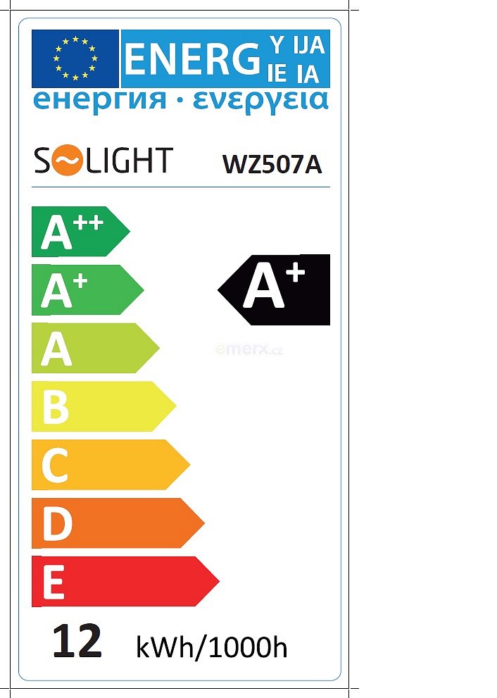 LED žárovka E27 12W 3000K kulatá bílá WZ507A (WZ507A)