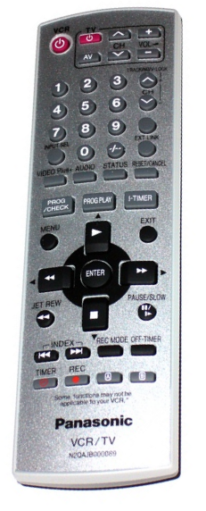 PANASONIC VCR NV-HV61EP Originální dálkový ovladač NVHV61EP, N2QAJB000088