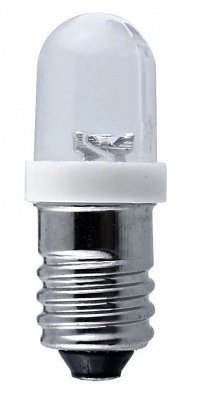 LED žárovka E10 bílá 3V (OPDY-W44K8B31F)