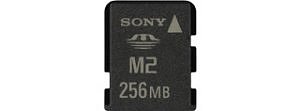 SONY MS-A256A Karta Memory Stick Micro vč. redukce na MS,256MB
