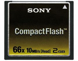 SONY NC-FB2G COMPACT FLASH X 66 type(10MB/sec) 2GB