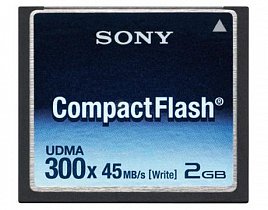 SONY NC-FD2G COMPACT FLASH X300 type (45MB/sec) 2GB